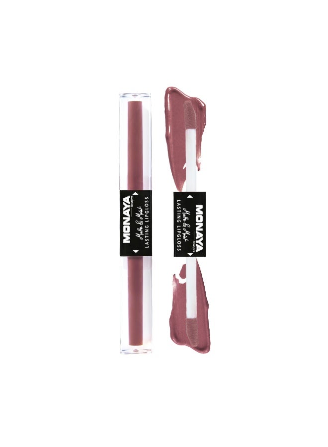 Monaya G006 Matte & Moist Lip Gloss – Long-Lasting, Velvet Matte Finish, Moisturizing, Non-Drying, Lip Care, Cruelty-Free Makeup - Image 2